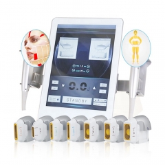 Máquina Hifu de ultrasonido enfocada 7D de nueva llegada 2021 con 7 cartuchos Máquina de belleza antienvejecimiento