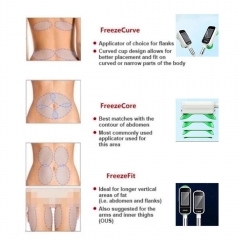 Yumind 360 grados Cryo Vacuum RF Eliminación de celulitis Máquina de adelgazamiento Congelación Cryolipolysis Grasa Pérdida de peso Body Shaping Beauty Equipment