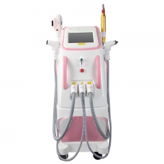 3 en 1 Láser RF OPT IPL Picosegundo 360 Magneto Láser Estiramiento facial Estiramiento de la piel Eliminación de tatuajes Depilación Equipo de belleza