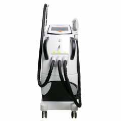 3 en 1 Láser RF OPT IPL Picosegundo 360 Magneto Láser Estiramiento facial Estiramiento de la piel Eliminación de tatuajes Depilación Equipo de belleza