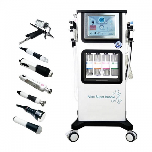 7 en 1 Hydra Facial Microdermabrasion Machine Hydro Facial SPA Salon Beauty Machine para piel Anti-envejecimiento