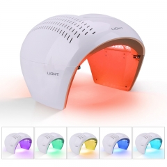 2021 El más nuevo Nano Steamer 7 colores Bio PDT LED Photon Cabin Face Body Light Therapy SPA Beauty Machine