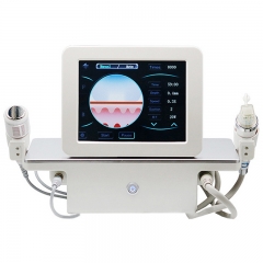 Microagujas RF Estiramiento de la piel Máquina de estiramiento facial Máquina de microagujas de radiofrecuencia fraccional