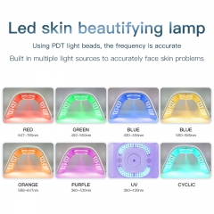 2021 El más nuevo Nano Steamer 7 colores Bio PDT LED Photon Cabin Face Body Light Therapy SPA Beauty Machine