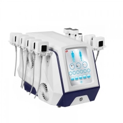 Yumind 360 grados Cryo Vacuum RF Eliminación de celulitis Máquina de adelgazamiento Congelación Cryolipolysis Grasa Pérdida de peso Body Shaping Beauty Equipment