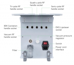 Yumind 360 grados Cryo Vacuum RF Eliminación de celulitis Máquina de adelgazamiento Congelación Cryolipolysis Grasa Pérdida de peso Body Shaping Beauty Equipment