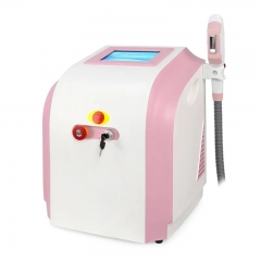 Máquina de belleza láser para depilación 3 en 1 DPL con RF y Pico Segundo estiramiento de la piel con láser para SPA