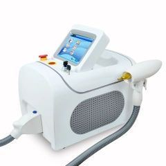 Máquina de belleza láser para depilación 3 en 1 DPL con RF y Pico Segundo estiramiento de la piel con láser para SPA