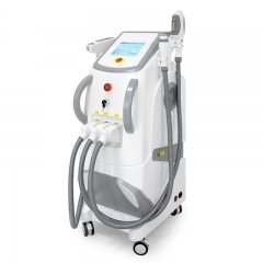 Máquina de belleza láser para depilación 3 en 1 DPL con RF y Pico Segundo estiramiento de la piel con láser para SPA